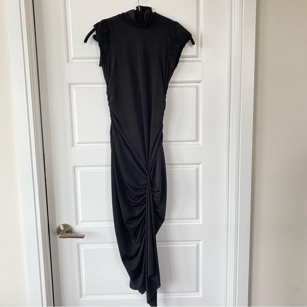 RUBY ROX | Bodycon Rouched Midi Dress